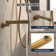 Calder Dual Function Complete Shower System with Rough in-Valve