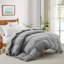 Édredon en fibre de duvet synthétique toutes saisons doux - Insert de couette douillet et moelleux avec pattes de coin pour un ajustement sûr-1795865162-1826080993