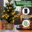 Lighted Artificial Pine Christmas Tree