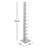 Ajax Stainless Steel 10-Tier Ladder Bookcase-74318209