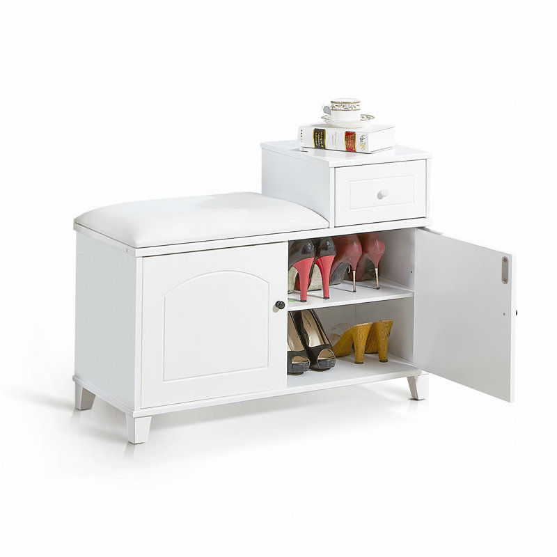 8 Pair Shoe Storage Bench