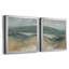 «Rolling Seaside I», ensemble de 2 peintures sur toile encadrées-1703698579-1703698578