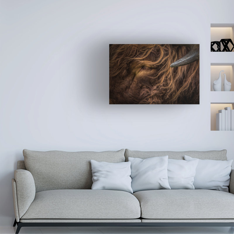 «Linda Wride Redhead», art sur toile, H 16 po x l 24 po