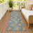 Machine Washable Indoor/Outdoor Chantille ACN2560 Geometric Rug-50862675-50862673