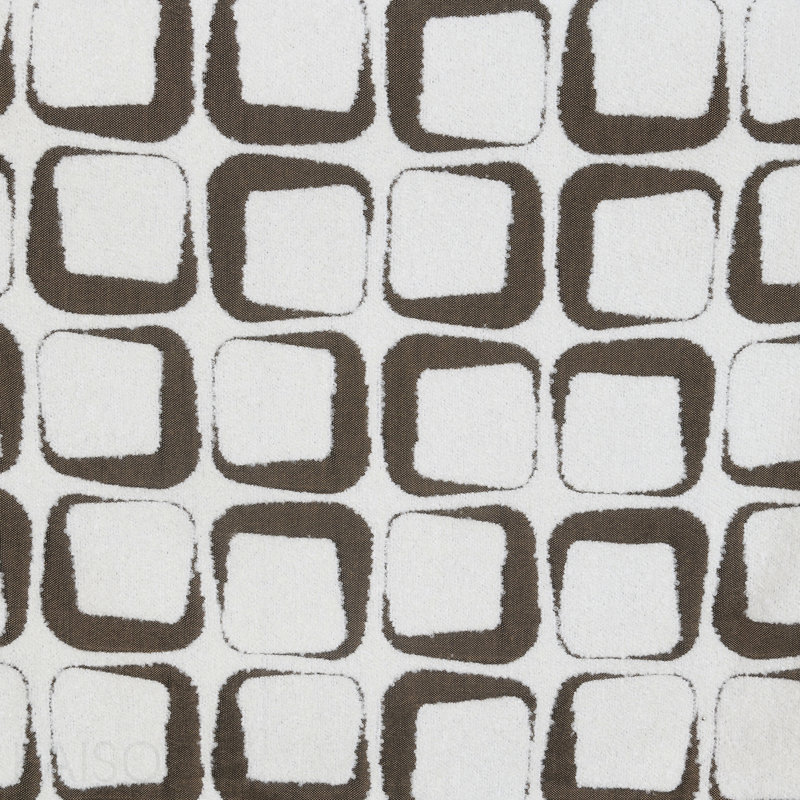 Causeuse beige en chenille avec 4 coussins