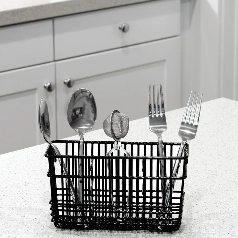 Steel Dish Rack, Black