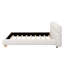 Contemporary Low Profile Upholstered Bed