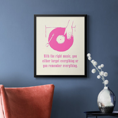 Sweet Melody I Premium Framed Canvas - Ready to Hang