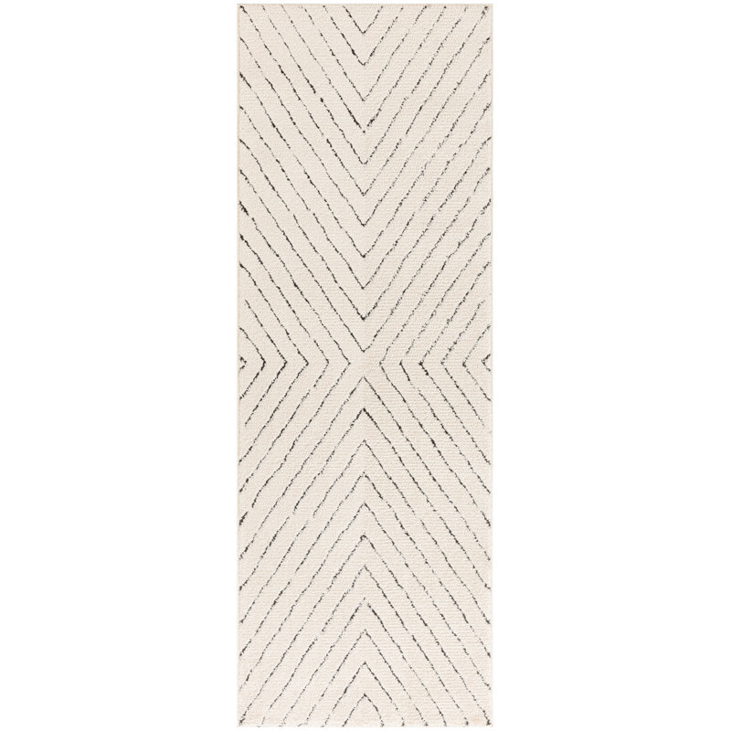 Abstract Area Rug, Runner 2'2" x 6'