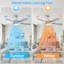 Ventilateur de plafond intelligent de 52 pouces avec lumière avec 5 pales en ABS à intensité variable et fonction mémoire-1669023734-1669023735