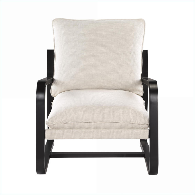 Fauteuil d'appoint Linen, White