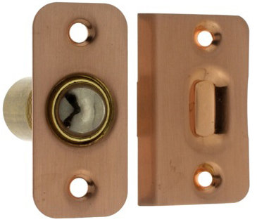 Solid Brass Wide Round Roller Ball Catch