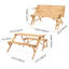 Ensemble de table de pique-nique en bois 2 en 1 2 en 1