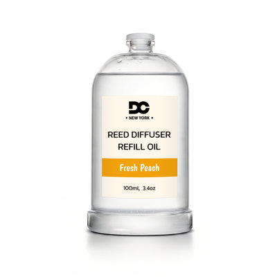 Fresh Peach Classic Reed Diffuser Refill Oil