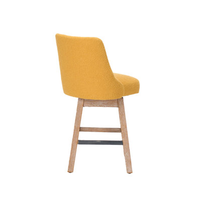 Ensemble de 2 tabourets pivotants 360 °