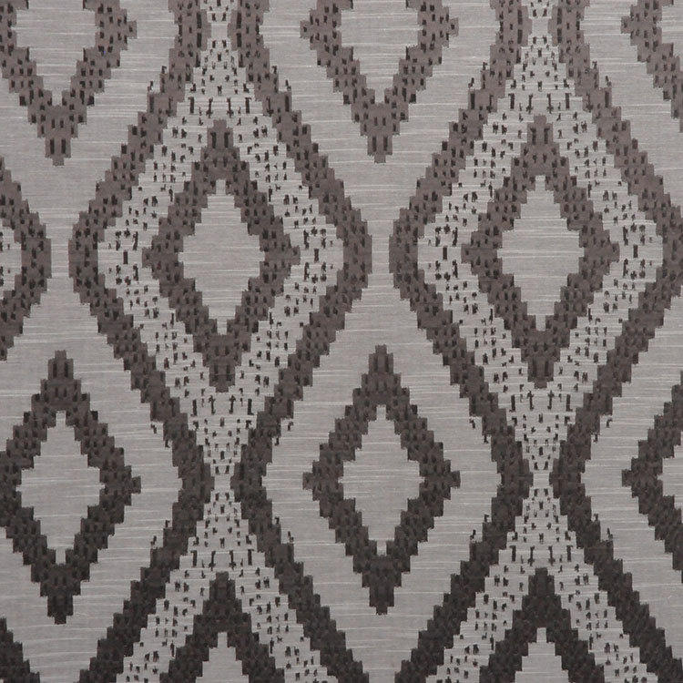 Tissu géométrique Allure, Ardoise