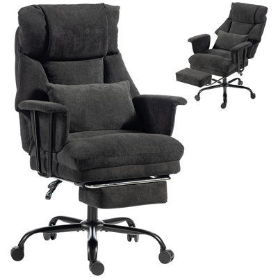 HOMCOM Linen Office Chair