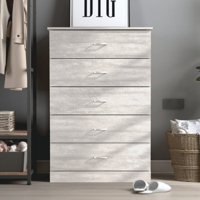 Allyannah 5 Drawer 47.2'' H Dresser