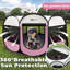 Chien, chat, parc, chiot, parc pour animaux de compagnie, intérieur, cage, tente, cage, extérieur, portable, pop-up, chenil, chenil avec étui de transport pour chiens, chats, lapins-558646442