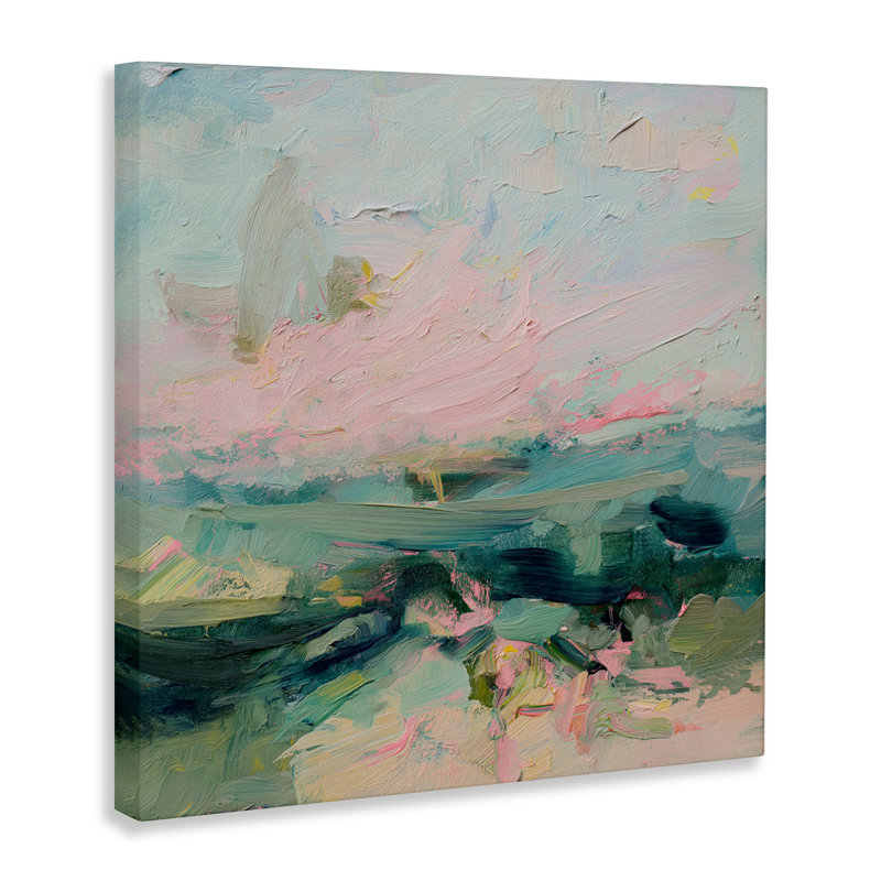 Nature, palette de l'atmosphère, toile par Svetlana Aleynikova, H 36 po x l 36 po