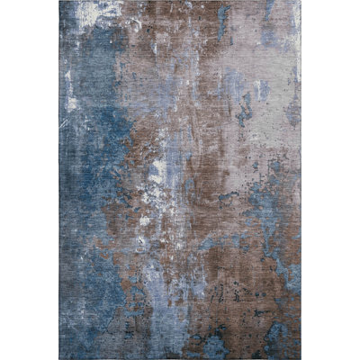 Premium Machine Washable Medena AMF1870 Abstract Rug