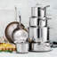Ensemble de batterie de cuisine à 3 épaisseurs Signature