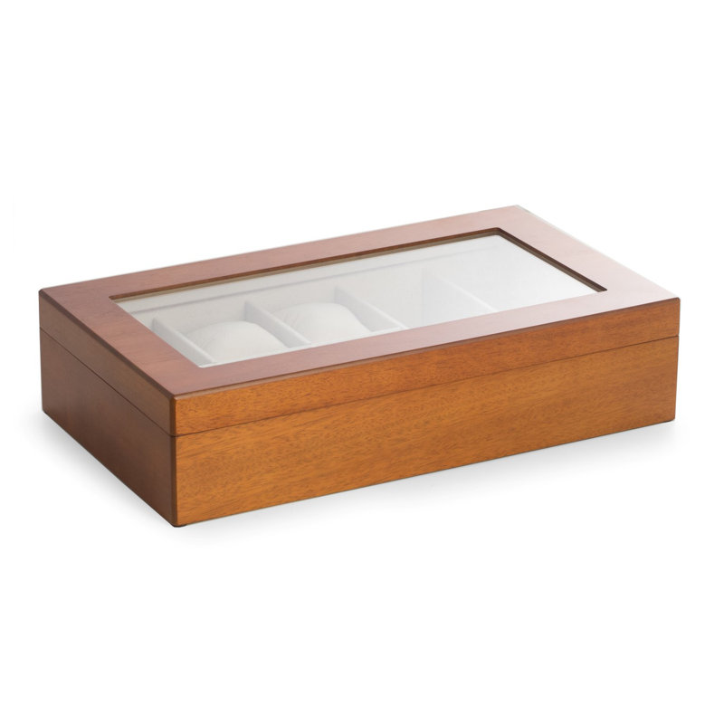 Wood Watch Box +, Brown
