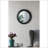 Circle Wall Mirror With Wooden Frame, Antique Classic Accent Mirror, For Living Room, Foyer, Bathroom, Office