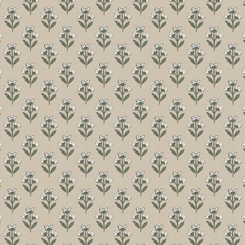 Stoffer Home x Cloth and Co. Thelma Settee, Francie Sage