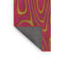Tapis rose/motif jaune à motif-284089543