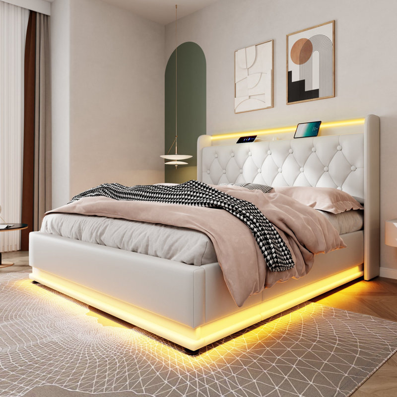 Solid Wood Bed