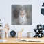 Art mural en métal Millwood Pines «Enchanted Winter Fox» par Bluebird Barn-928616982