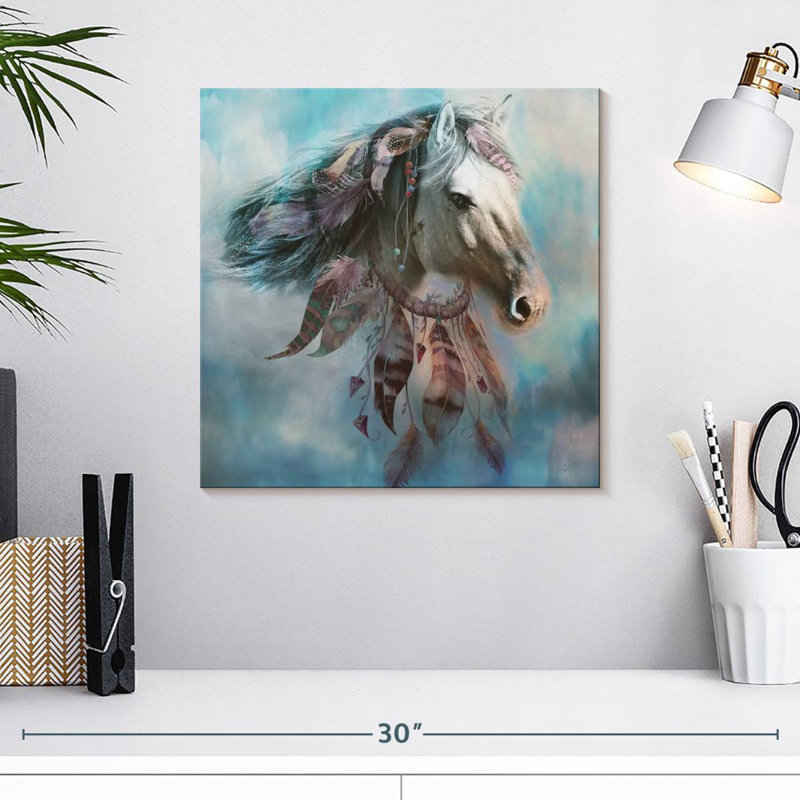 Brampt Native Dream Horse, 16" H x 16" W