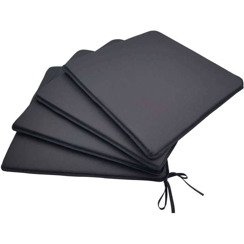 Dining Chair Cushion, Black