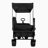 3-in-1 Folding Wagon Cart with Bench Seat & Canopy & Storage-118377561