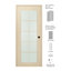 Porte standard préfinie en bois manufacturé et vitré Avon 10 Lite-91674200-88709536-88709547