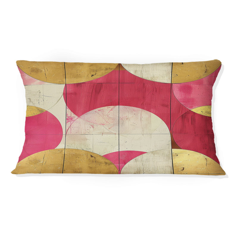 Coussin lombaire rétro Mid-Century