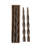 Unscented Elongated Twisted Taper Candles In Box-1041150570