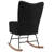 Khennedi Rocking Chair Velvet-1609273468