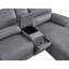 Carrabelle Leather Power Recliner Console,USB Port-1798214612-1798214609