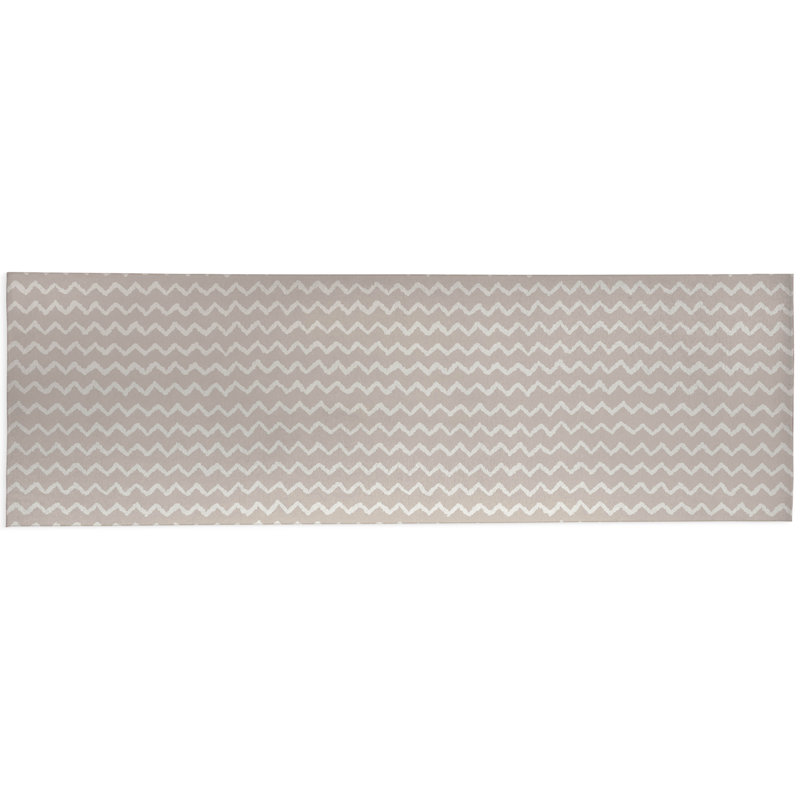 Tapis d'extérieur à motif de chevrons antidérapant, Tapis de couloir 2 pi 6 po x 8 pi