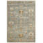Ajanthan Hand Knotted Wool Blue/Ivory Rug