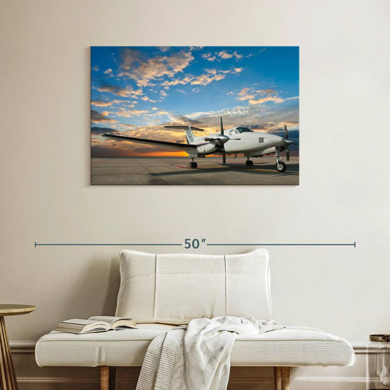 Mehar Light Aircraft, 26" H x 39" W