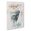 A Deer Stag Silhouette - Wrapped Canvas Painting-56638461