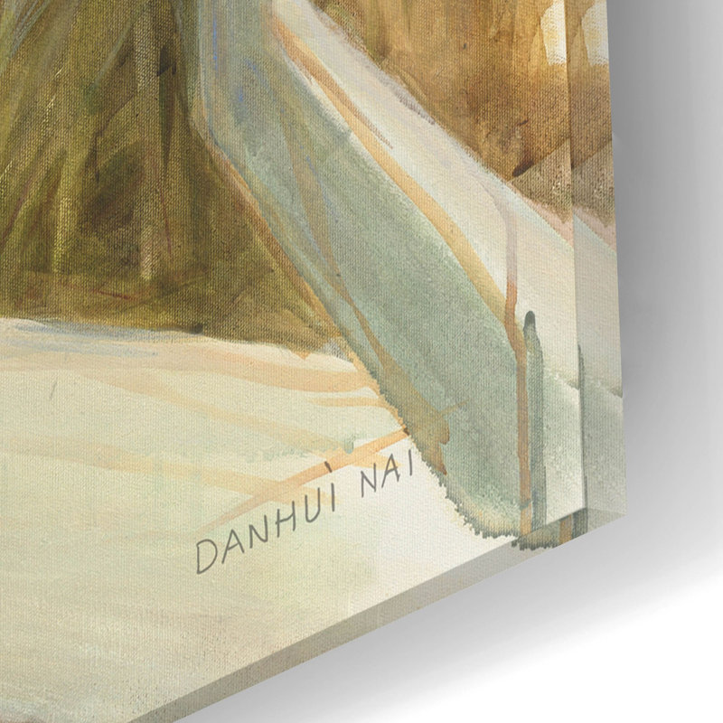 «Coastal Hydrangea» par Danhui Nai, art mural en verre acrylique, H 12 po x l 16 po x P 0,13 po