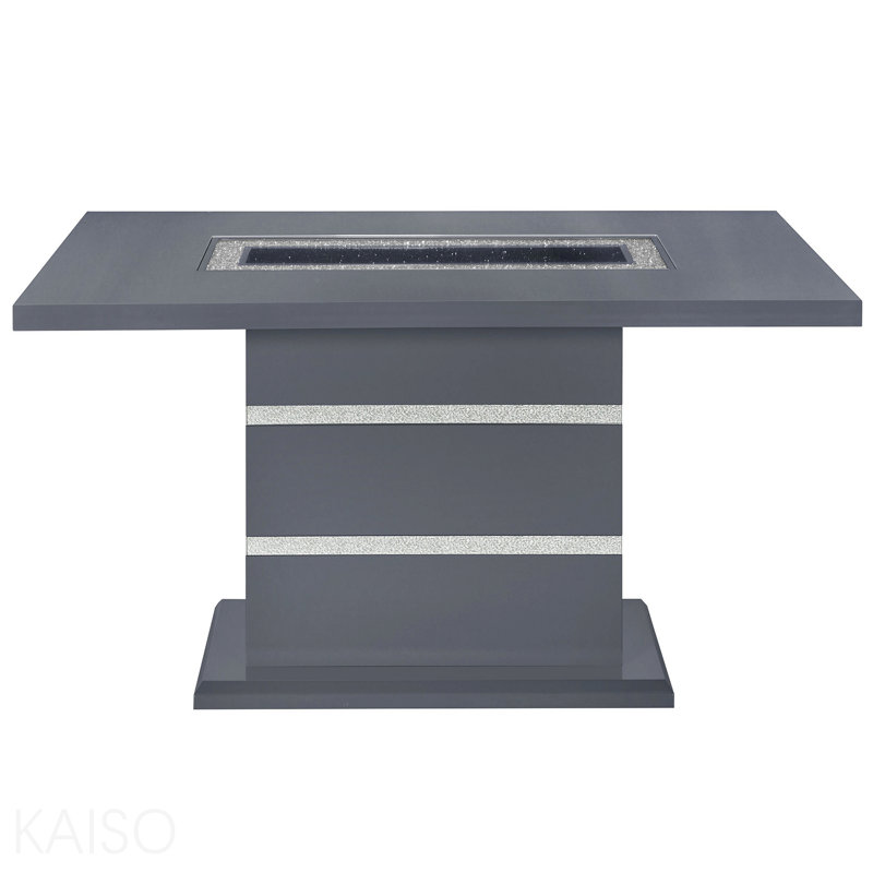 Dark Grey Dining Table