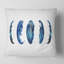 Coussin décoratif carré, Blue Moon Phases - Bohemian & Eclectic-60158758