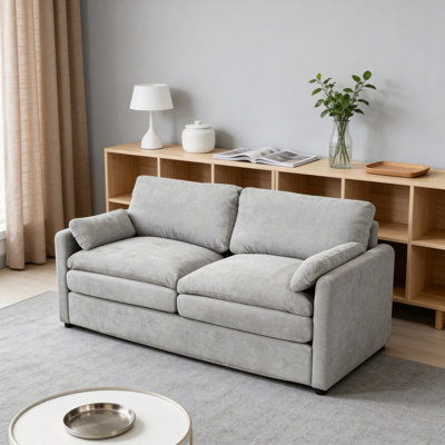 Canapé moderne rembourré 68,1 po Cozy