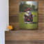 Art mural en métal luxueux «Birdie Swing» par Lucia Heffernan, 12 po x 16 po-1787480520