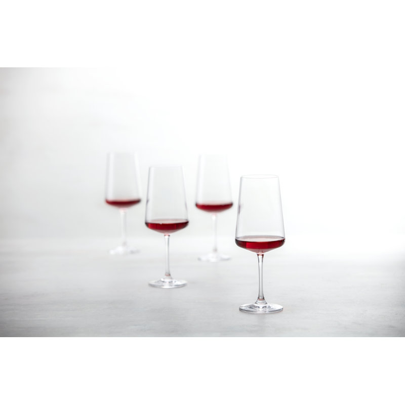 Schott Zwiesel MioVino Crystal Glass, 17 Ounce Red Wine (Set of 4), Clear